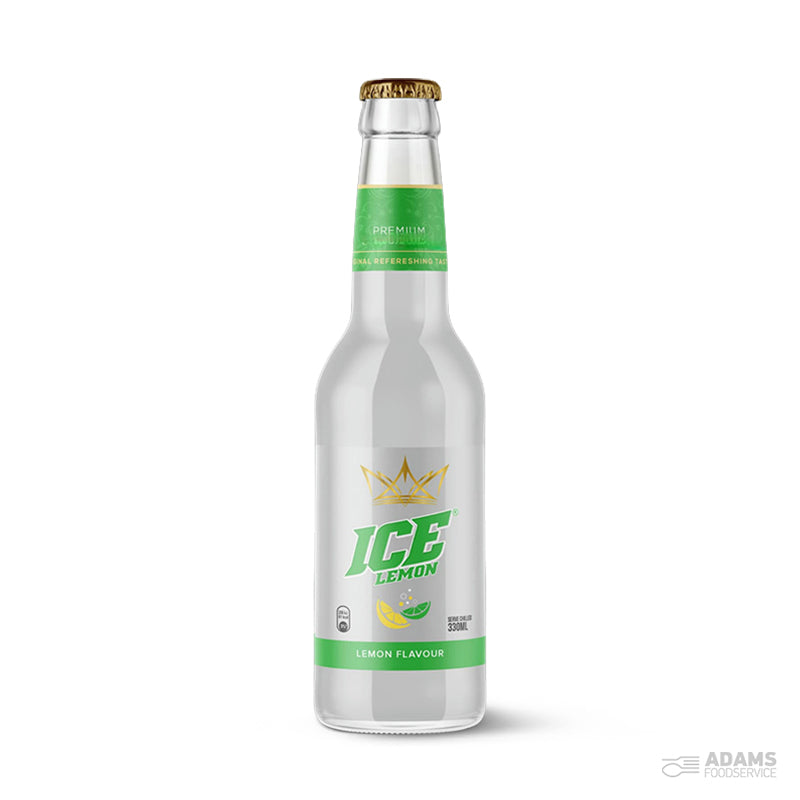 Ice Lemon-Lime Glass Bottles