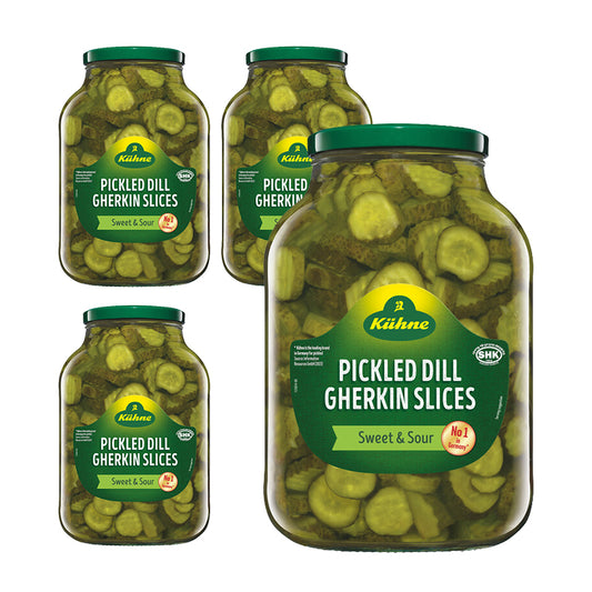 Kuhne Pickled Dill Gherkin Slices