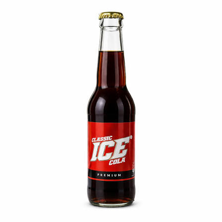 Ice Cola Glass Bottles